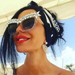 Black Cat Eye Sunglasses Supplier - Newest Oversized Crystal Diamond Oversize Glasses