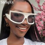 Plastic Square Sunglasses Manufacturer - Latest Oversized for Women and Men Fashion Rectangle