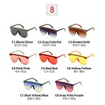 Half Frame Sunglasses Factory - Fashion Luxury Oversized Vintage Semi-Rimless Diamond