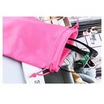 Sunglasses Bag Supplier - New Colorful Drawstring Pouch Myopia Glasses Case Soft Eyewear
