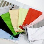 Eyeglass Pouches Supplier - Wholesale Soft Microfiber Custom Drawstring Bags Portable