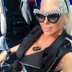 Black Cat Eye Sunglasses Supplier - Newest Oversized Crystal Diamond Oversize Glasses