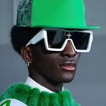 Men White Sunglasses Manufacturer - New Vintage Luxury One-piece Plastics Women Square