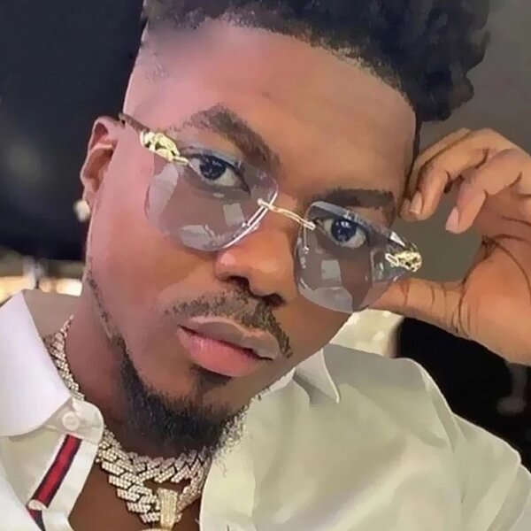 Women Sunglasses Factory - High End 2025 Oversized Vintage Punk Metal Square Rimless