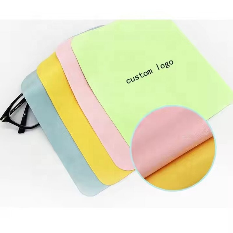 Microfiber Cleaning Cloth Factory - A1 Wholesale Cheap Eyeglasses Wiping Cloth Custom Logo