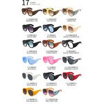 Custom Logo Sunglasses Factory - New 2025 Fashion Oversized Wide Leg Vintage Round