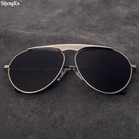 Pilot Sunglasses Supplier - New Arrivals Punk Retro Metal Round Shades for Women and Men