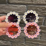 Kids Daisy Sunglasses Factory - Hot Popular Cute Children Plastic Frame Flower