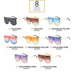 One Piece Sunglasses Factory - Latest Fashion Metal Rimless Women Oversized for Men