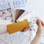 Leather Glasses Pouch Supplier - Wholesale High Quality Woven Custom Logo Glasses Bag 2025