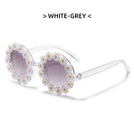 Kids Daisy Sunglasses Factory - Hot Popular Cute Children Plastic Frame Flower