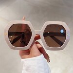 Hexagon Sunglasses Manufacturer - Latest Oversized for Women and Men Brand Designer Vintage