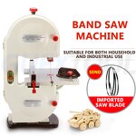 Band Saw Machine Supplier - Woodworking Vertical Metal Curve Cutting Sawing Bone