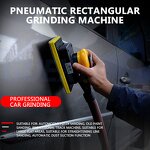 Industrial Grinder Manufacturer - Pneumatic Dry Rectangular Ash Putty Sandpaper Car Polishing