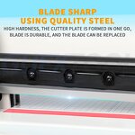 Paper Cutter Supplier - A4 Heavy-duty Thick Layer Photo File Business Card Large