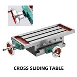 Slide Table Supplier - Cast Iron Dovetail Guides Two Axis Xy Manual for Milling Drilling