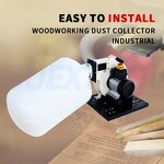 Wood Dust Collector Manufacturer - Woodworking Dryer 750W High Airflow Bag Dust Collector