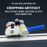 Rag Cutter Manufacturer - Electric Fully Automatic Track Cloth Leather Fabric Slitting