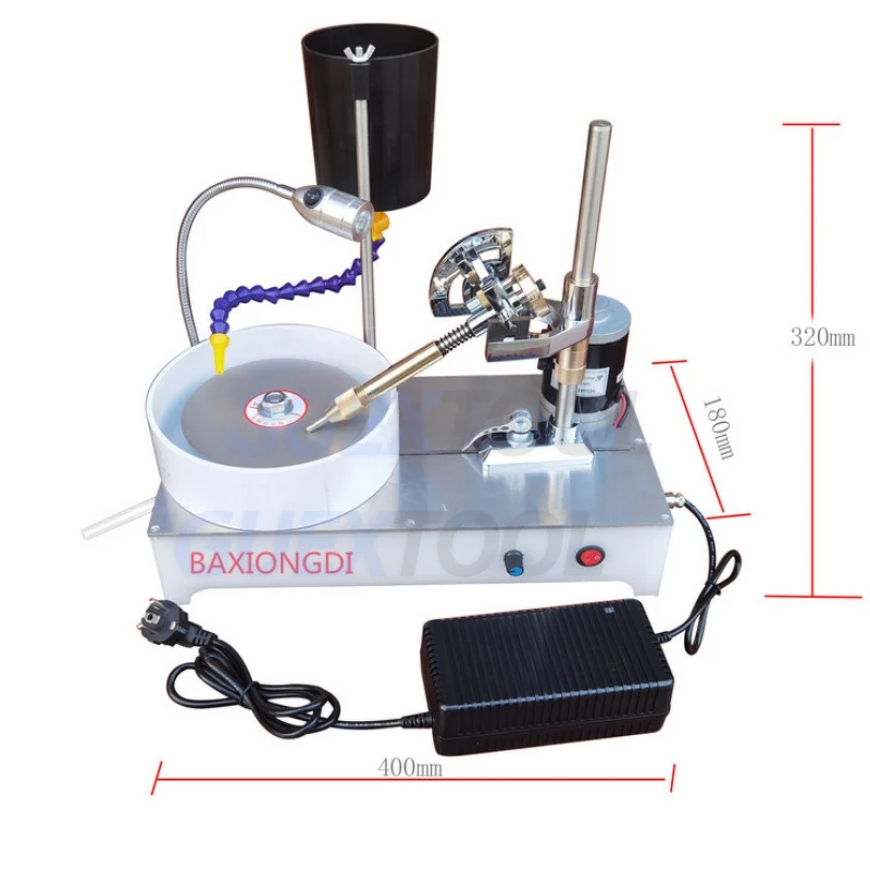 Jewelry Polishing Machine Factory - Precision Stone Faceting DC Stepless Speed Angle Engraving
