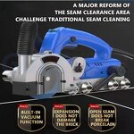 Ceramic Tile Sewing Machine Supplier - Electric Professional 1200W Rounded Blade Self-cleaning