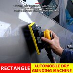 Industrial Grinder Manufacturer - Pneumatic Dry Rectangular Ash Putty Sandpaper Car Polishing