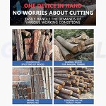 Handheld Chainsaw Supplier - Electric Corded 1900W Home Use Firewood Splitting 405mm