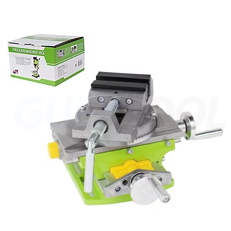 Milling Table Manufacturer - 2 in 1 Precision Vise Swivel Base Aluminium Alloy Compound