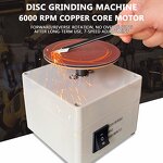 Knife Sharpener Supplier - Small Electric 4-inch Disc Sandpaper Table Grinder Polishing