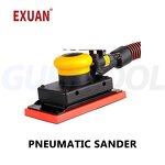 Industrial Grinder Manufacturer - Pneumatic Dry Rectangular Ash Putty Sandpaper Car Polishing
