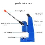 Manual Press Factory - Industrial Precision Hand Pressing Small Punch Hydraulic Pressing