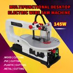 Band Saw Supplier - Woodworking Electric Curve Jig Saw Flower Cutting 220V 145W