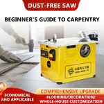 Woodworking Table Saw Manufacturer - 2300W Horizontal Brushed Motor Eco-Friendly Dust-free