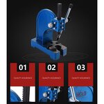 Manual Press Machine Manufacturer - AP-0.5T-1T Mini Hand Punch Table Bearing Tools