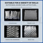 Bubble Film Inflator Manufacturer - Automatic Air Cushion Packaging Machine Buffer Bag