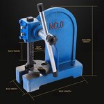 Manual Press Machine Manufacturer - AP-0.5T-1T Mini Hand Punch Table Bearing Tools