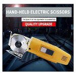 Electric Scissors Supplier - Handheld Round Knife Fabric Cutting Automatic Sharpening