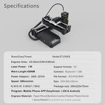 Laser Engraving Machine Manufacturer - 2W Wood Bluetooth Mini for Metal Cell Phone Case