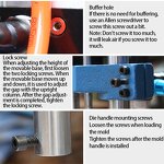 Pneumatic Punch Press Factory - Iron Sheet Metal Chassis Belt Hole Punch Single Column 220V