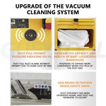 Woodworking Table Saw Manufacturer - 2300W Horizontal Brushed Motor Eco-Friendly Dust-free