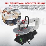 Band Saw Supplier - Woodworking Electric Curve Jig Saw Flower Cutting 220V 145W
