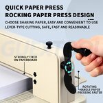 Paper Cutter Supplier - A4 Heavy-duty Thick Layer Photo File Business Card Large