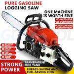 Gasoline Chain Saw Factory - High Power Professional 18-inch Guide Plate 560ML Tank