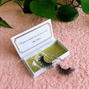 Mink Eyelashes Vendor Supplier - OEM Wholesale 5D 25mm with Packaging