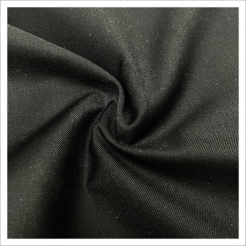 Reactive Dyed Blazer Fabric Factory - Black Color Eco-friendly for Suit
