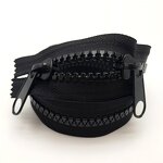 Plastic Zippers Manufacturer - High Quality Sleeping Bag Boat Tent Accessory Double Pull