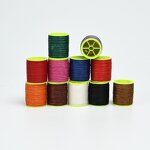 Leather Wax Thread Manufacturer - Wholesale DIY Hand Woven 0.4mm Round Wax Rope