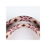 Jacquard Belt Supplier - Ethnic Style 5cm Loop Pattern Embroidered Lace Woven Belt