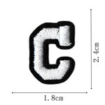 Alphabet Patches Supplier - Clothing Patches and Decorations English Letters