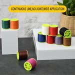 Leather Wax Thread Manufacturer - Wholesale DIY Hand Woven 0.4mm Round Wax Rope