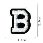 Alphabet Patches Supplier - Clothing Patches and Decorations English Letters